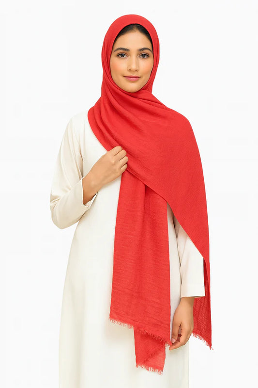 Rose Pink - Crimp Lawn Hijab