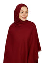 Mahogany - Crimp Lawn Hijab